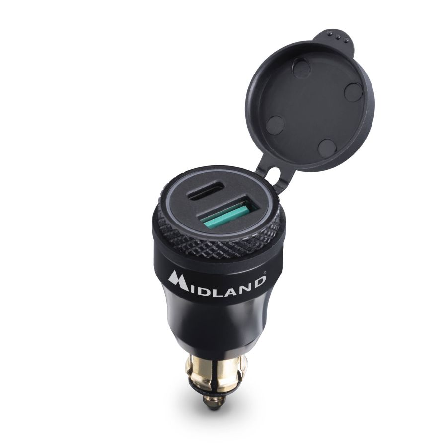 MP-DIN USB-C Alimentation Midland