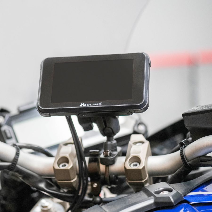 Adaptateur en alliage d'aluminium avec boule RAM pour supports de guidon pour Bikeplay Guardian