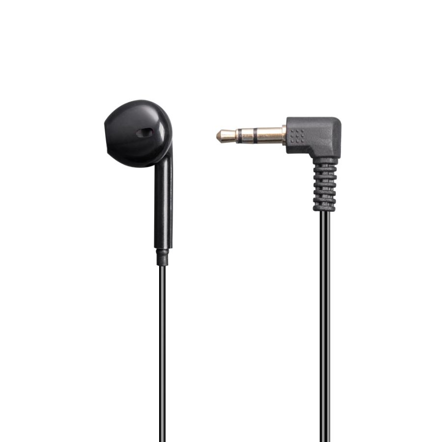 Écouteur mono bombé avec prise jack 3,5 mm