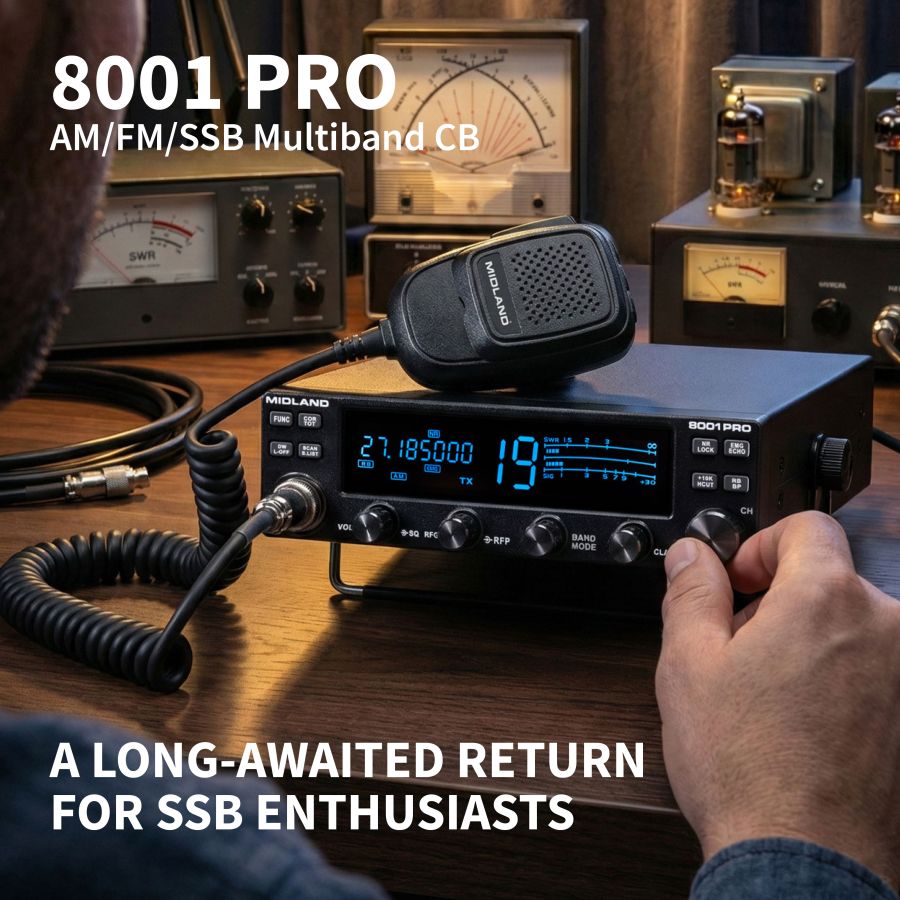 8001 PRO - communication SSB