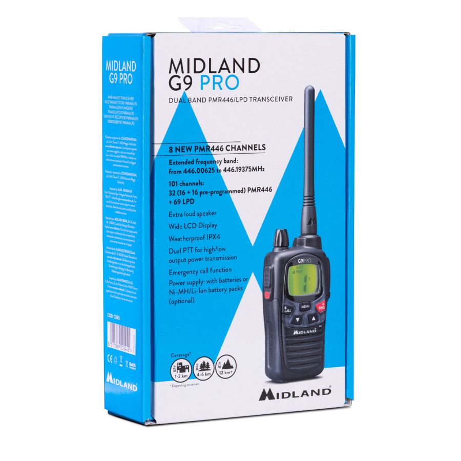 Midland G9 Pro Talkie-walkie 