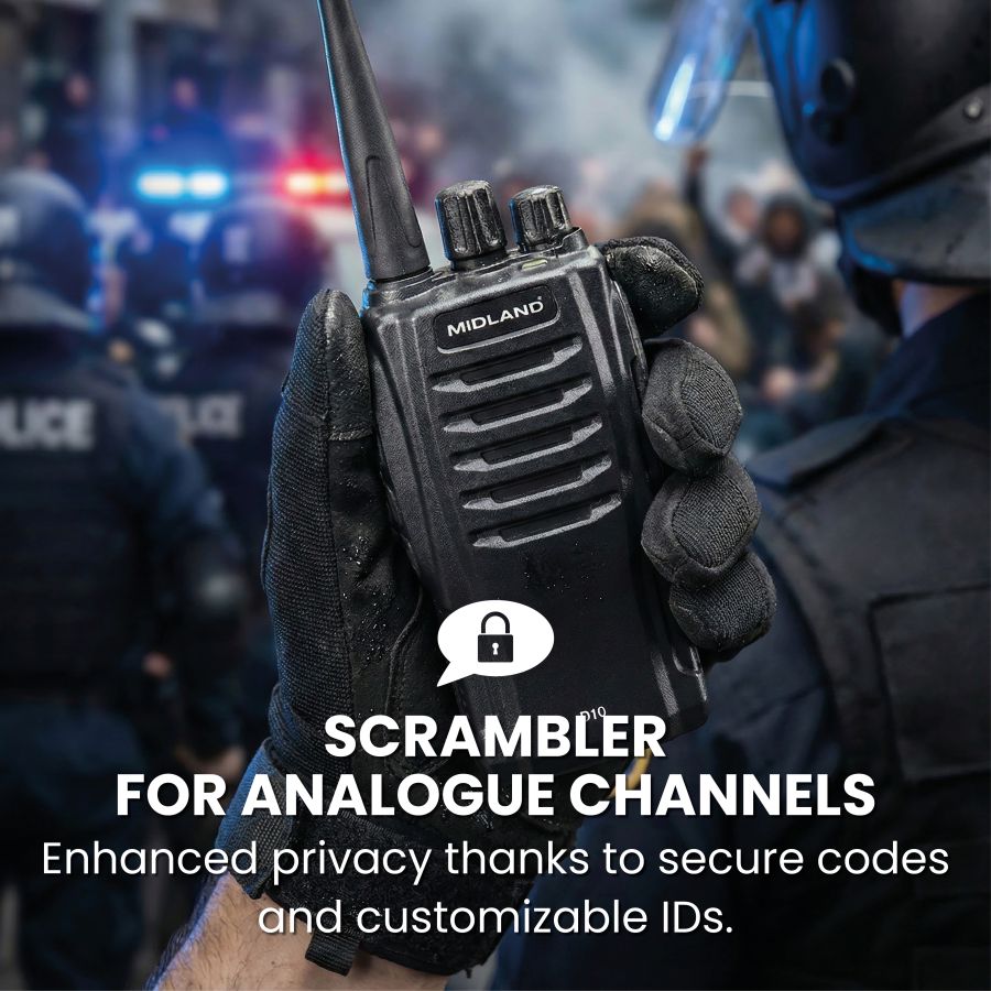 D10 la première radio numérique/analogique PMR446-DMR446