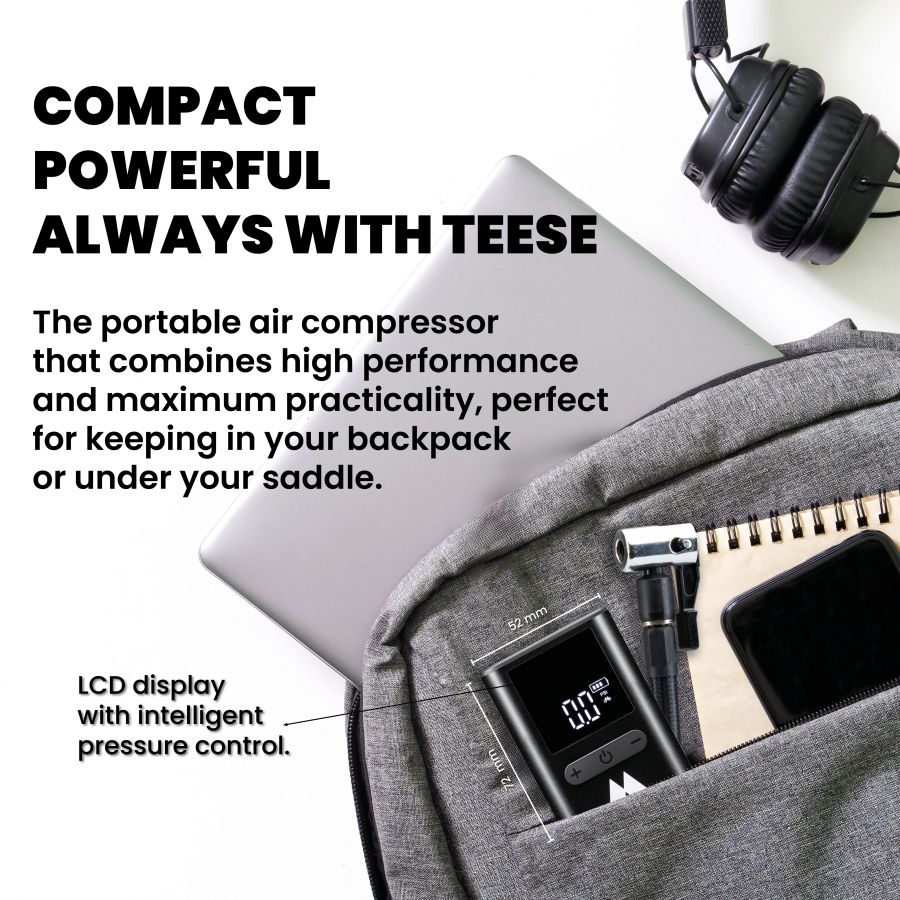 Enerpump Mini - Batterie externe avec compresseur à air