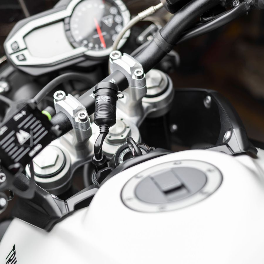 MP-W-Câble Adaptateur 12V avec Prise Allume-cigare/DIN (BMW)