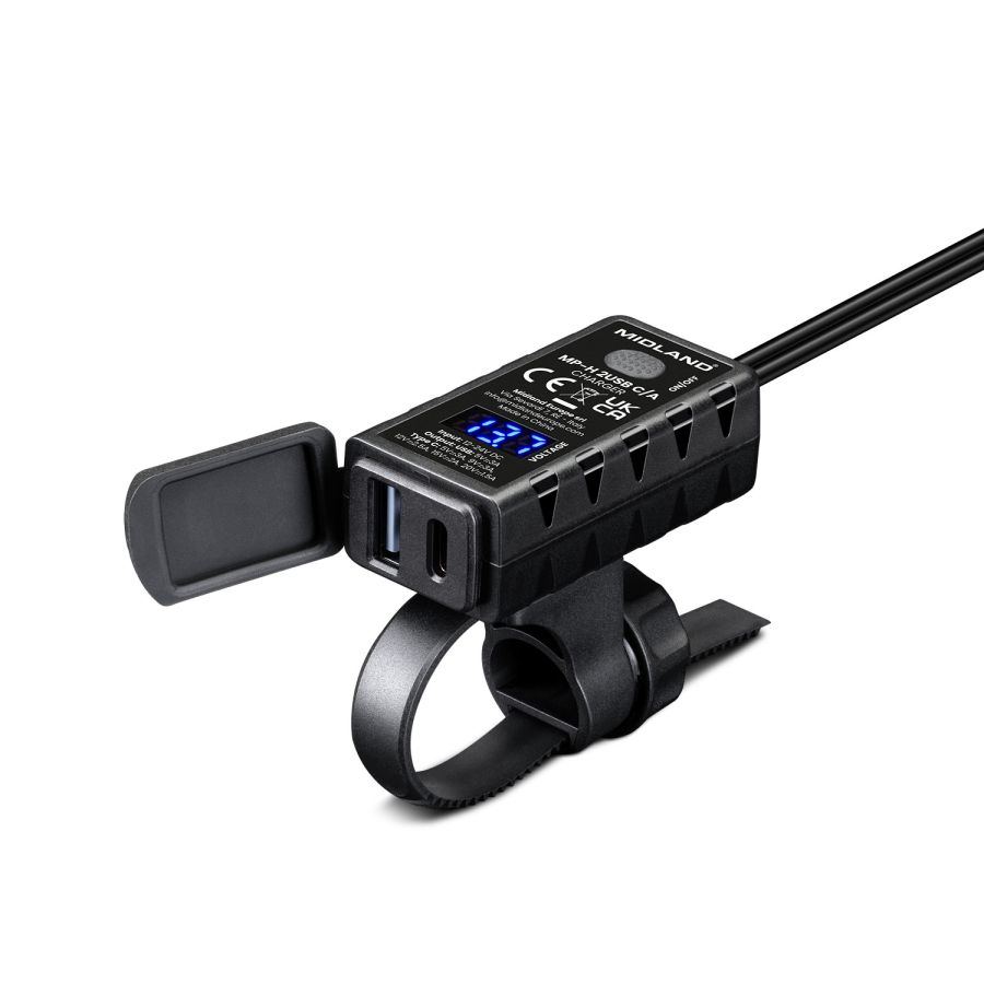 MP-H 2USB C/A – Chargeur USB pour moto