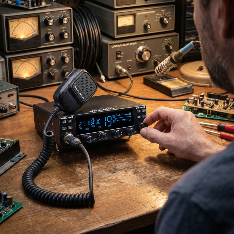 8001 PRO - communication SSB