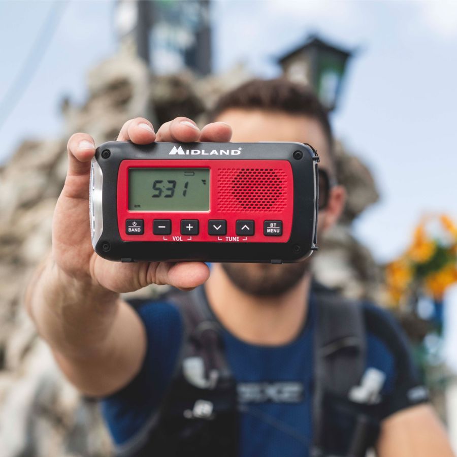 ER250 BT radio d'urgence avec Bluetooth