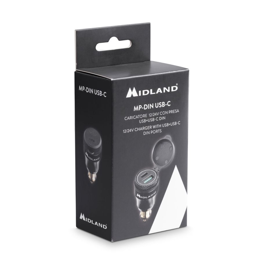MP-DIN USB-C Alimentation Midland