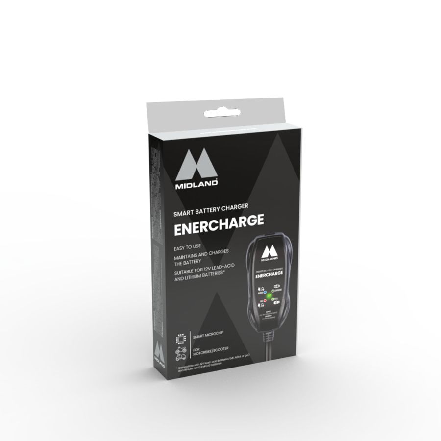 Enercharge – Chargeur de batterie pour moto