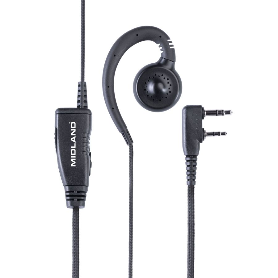 MA29-LK Microphone Casque avec PTT 2 PIN KENWOOD