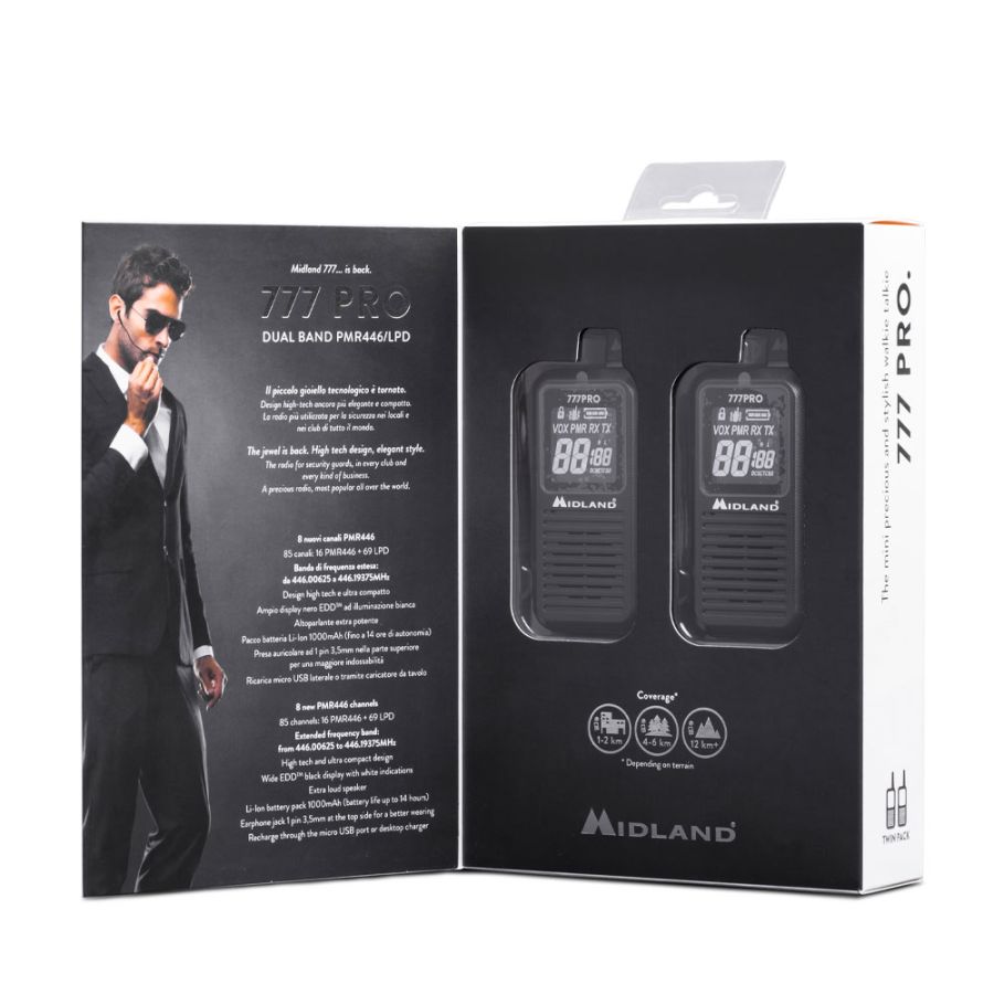 Midland 777 Pro Walkie Talkie 