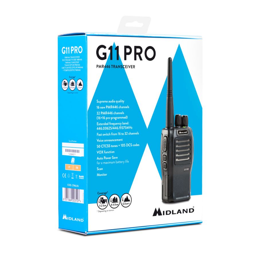 Midland G11 Pro Walkie Talkie 