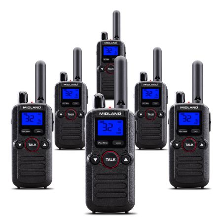 BR180 Pack de 6 radioS