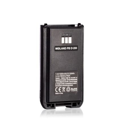 PB D200 Pack Batterie pour Radio Midland