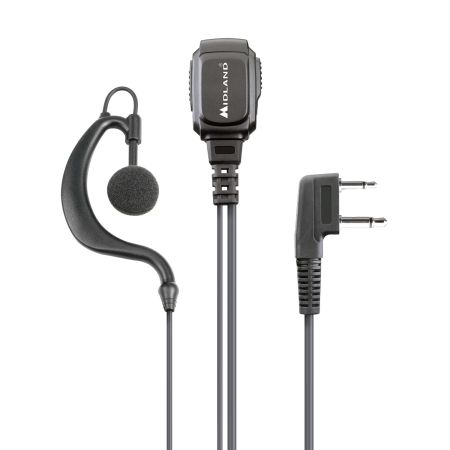 MA21 L Pro Écouteur avec microphone 2 Pin Midland