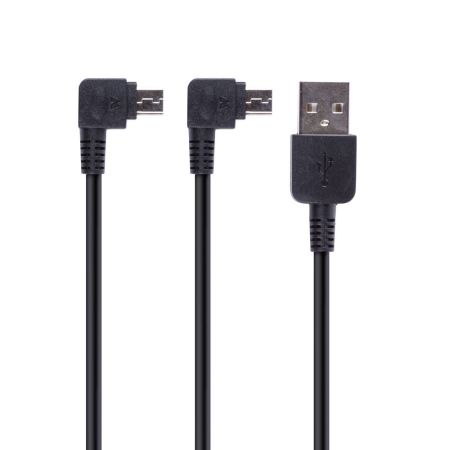Câble d'alimentation double Micro USB Midland