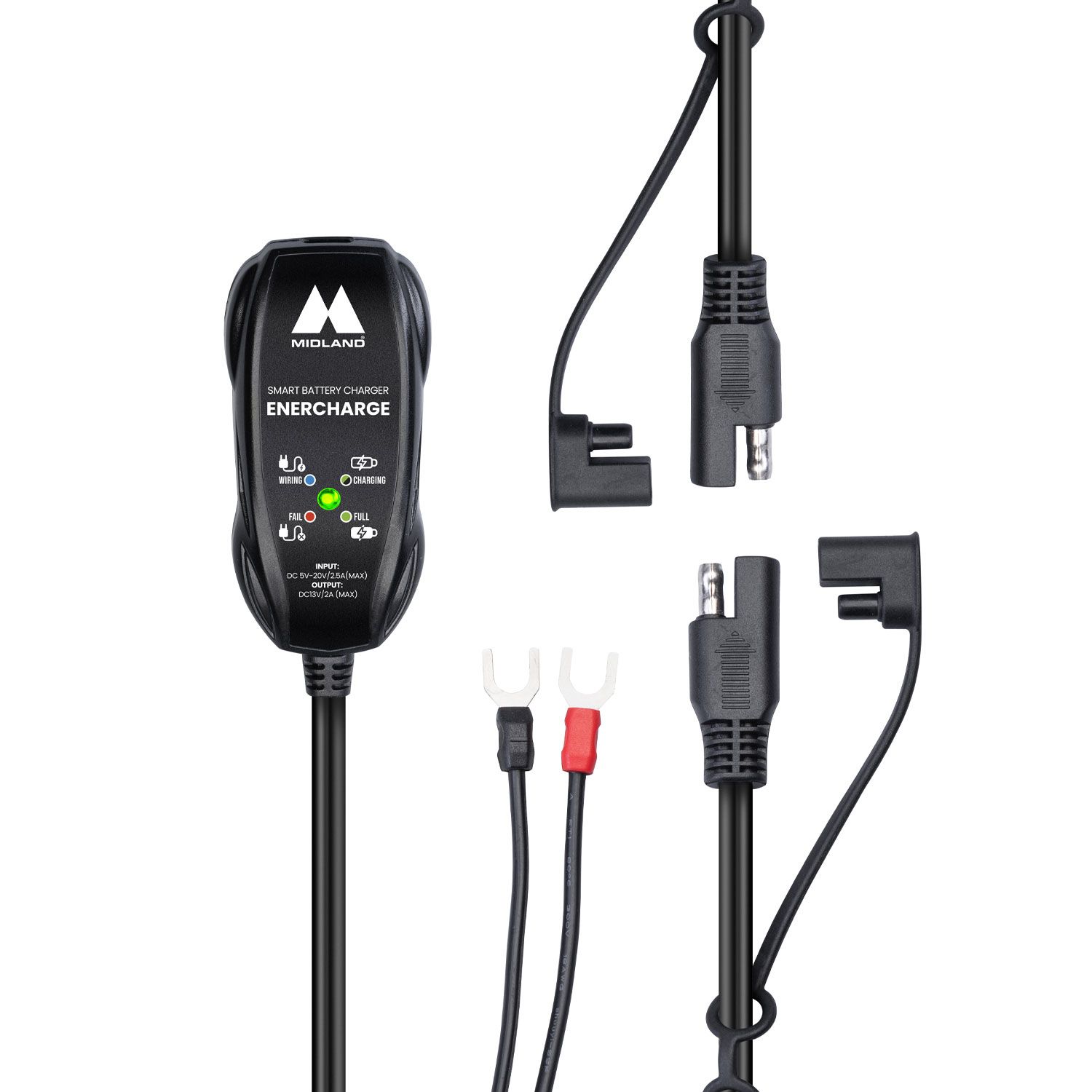 Enercharge – Chargeur de batterie pour moto