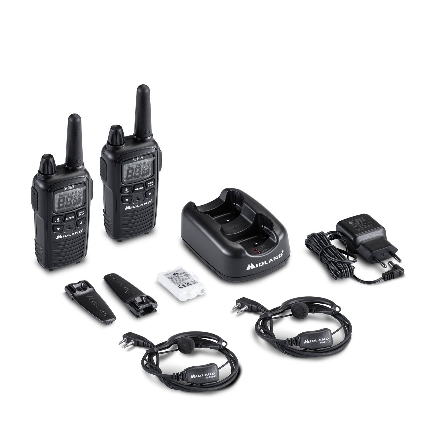 G5 PRO - ÉMETTEUR-RÉCEPTEUR PMR446/LPD