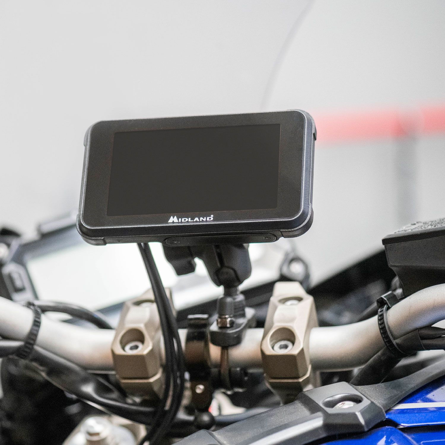 Adaptateur en alliage d'aluminium avec boule RAM pour supports de guidon pour Bikeplay Guardian