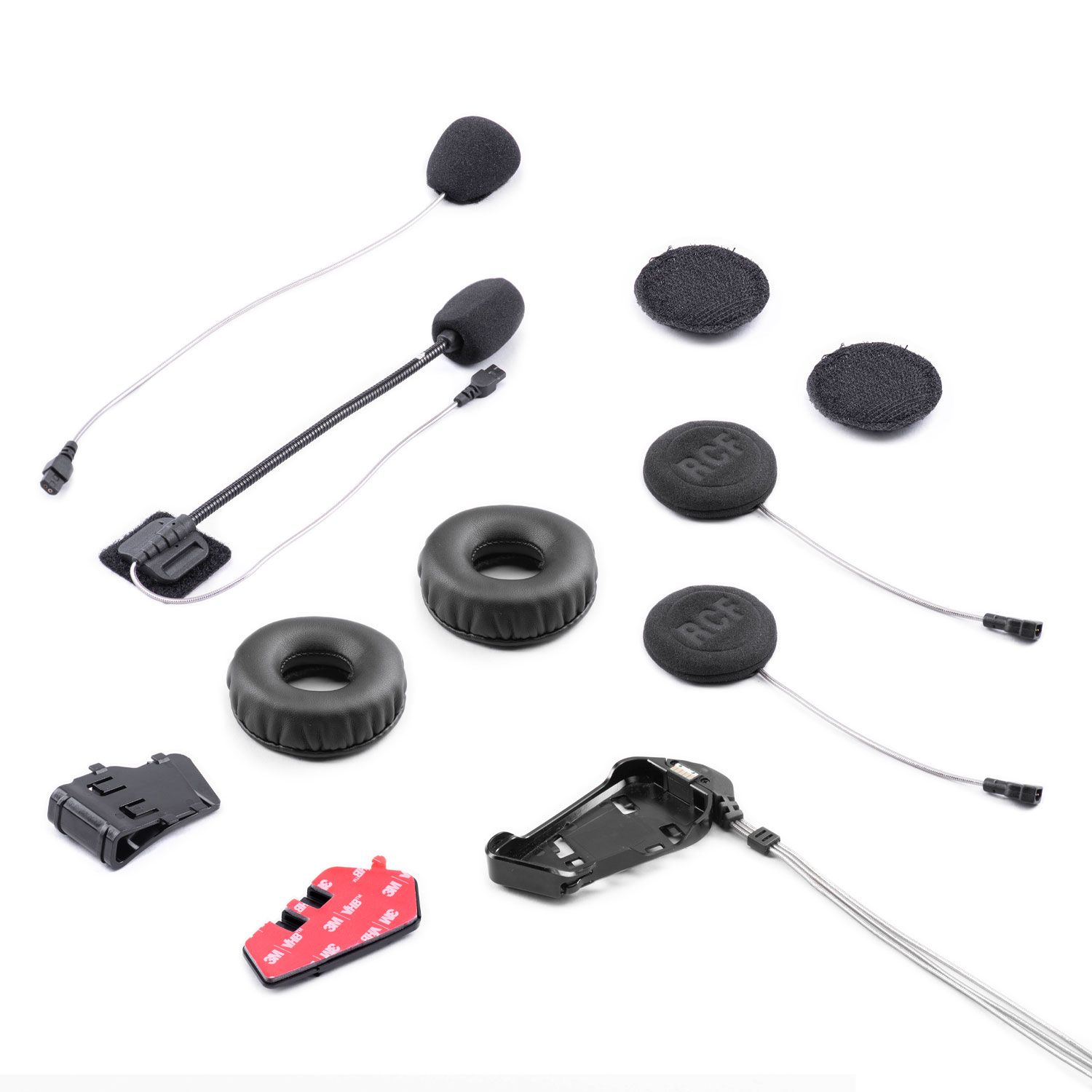 Kit Complet d’Accessoires uniquement pour l’Intercom Midland BT Rush 5 broches