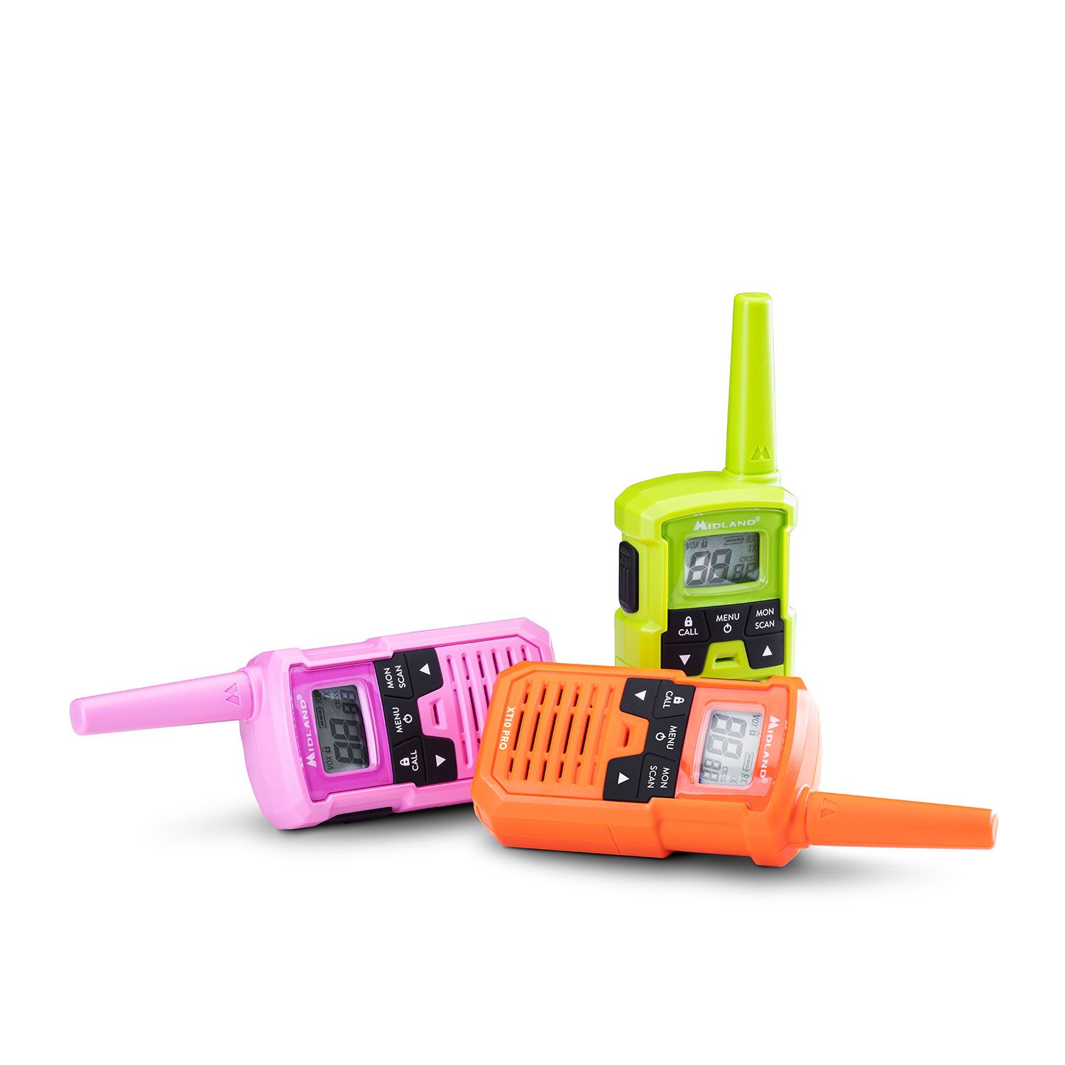 XT10 PRO Multicolor talkie walkie