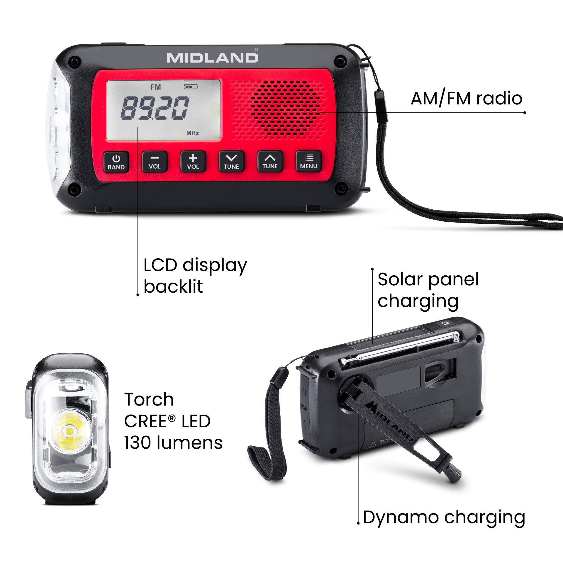 ER100 Batterie externe de secours