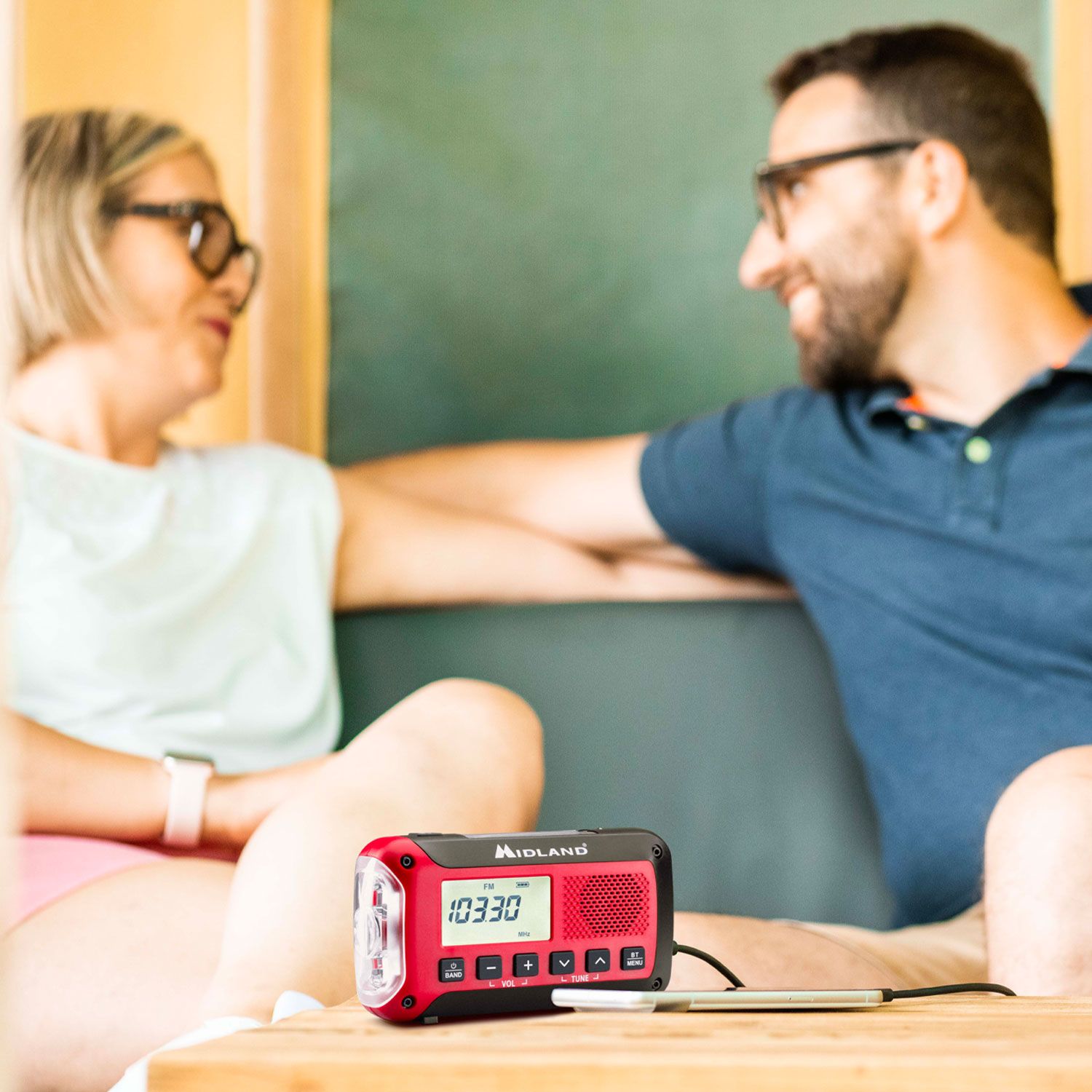ER250 BT radio d'urgence avec Bluetooth