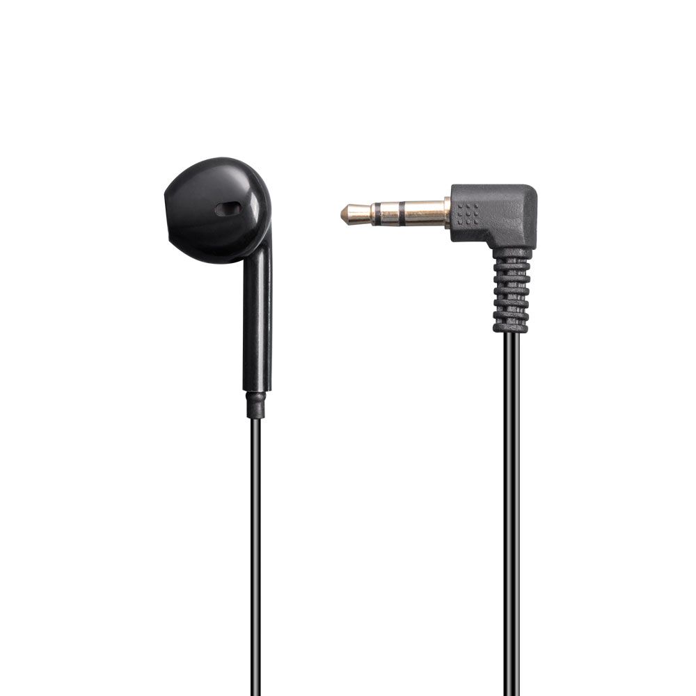 Écouteur mono bombé avec prise jack 3,5 mm
