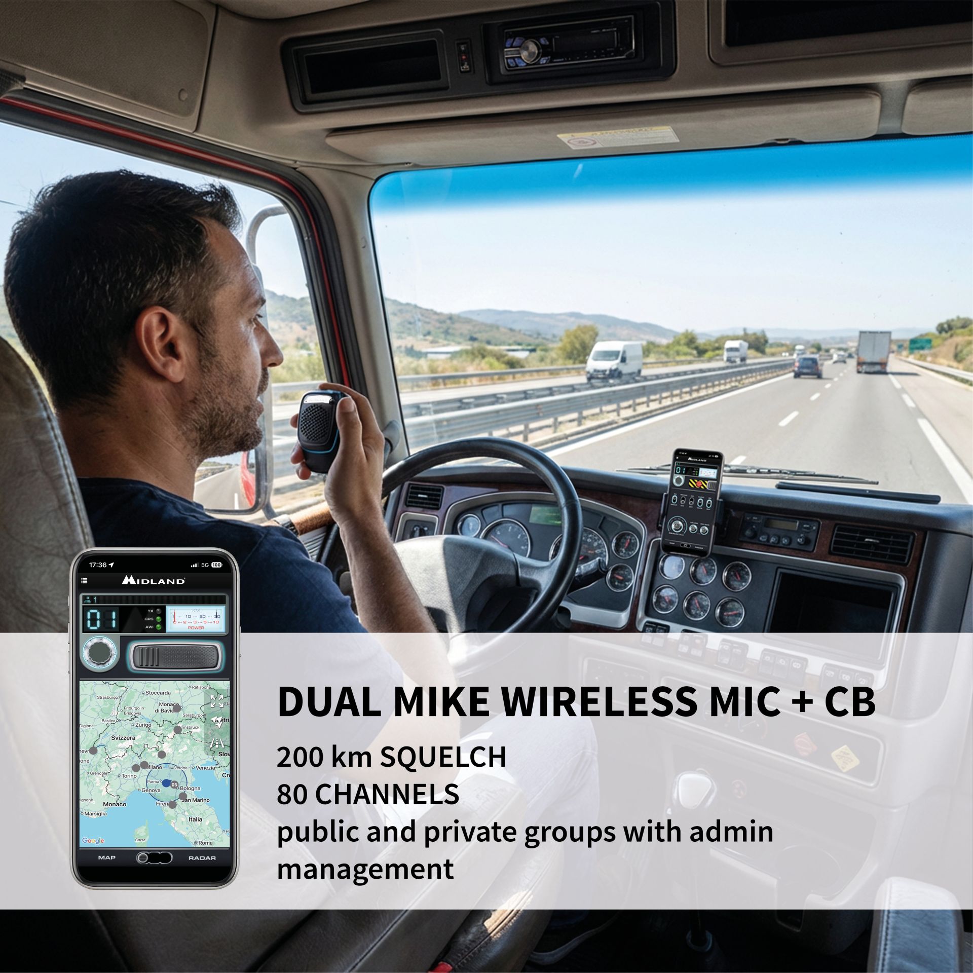Midland Dual Mike Wireless