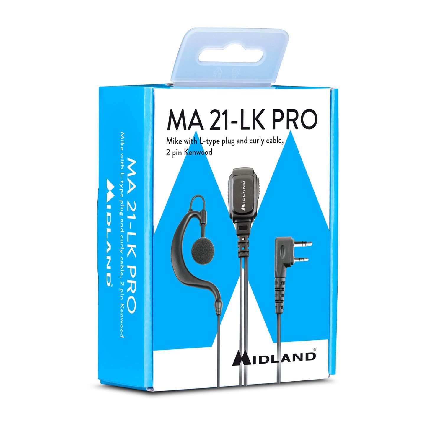 MA21 LK Pro Microphone 2 Broches Kenwood