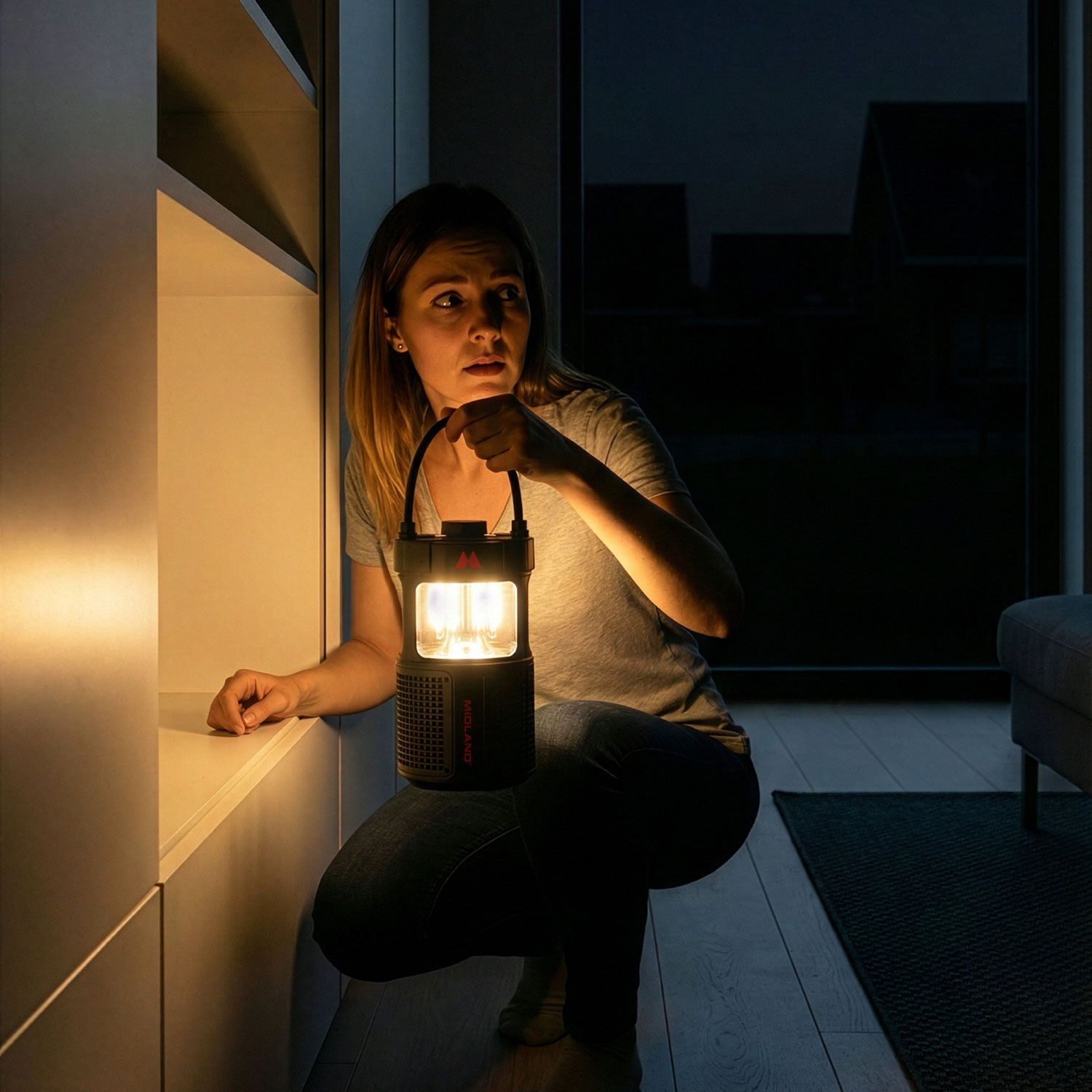 ER LANTERN Lanterne LED avecenceinte Bluetooth