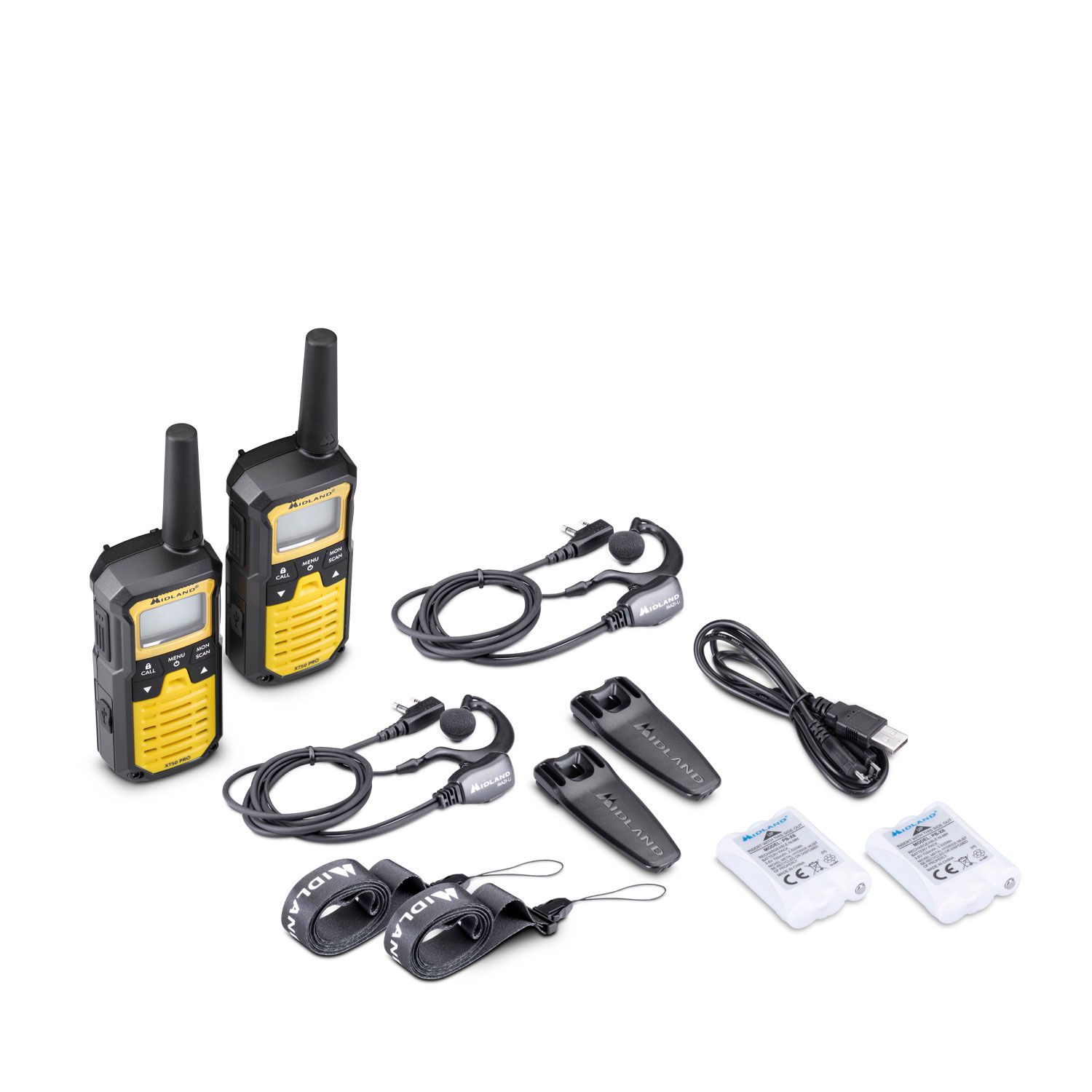 Midland XT50 PRO Hobby & Work Twin Walkie Talkie