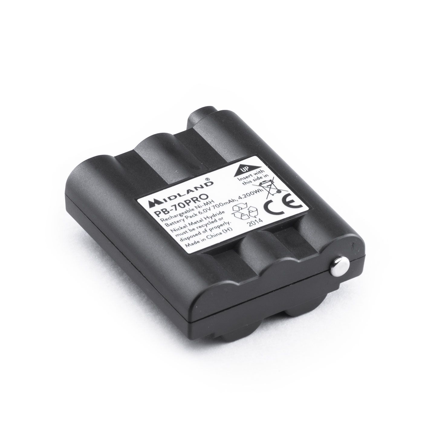 Batterie rechargeable Ni-MH 700mAh PB70 pour radio Midland XT70 PRO