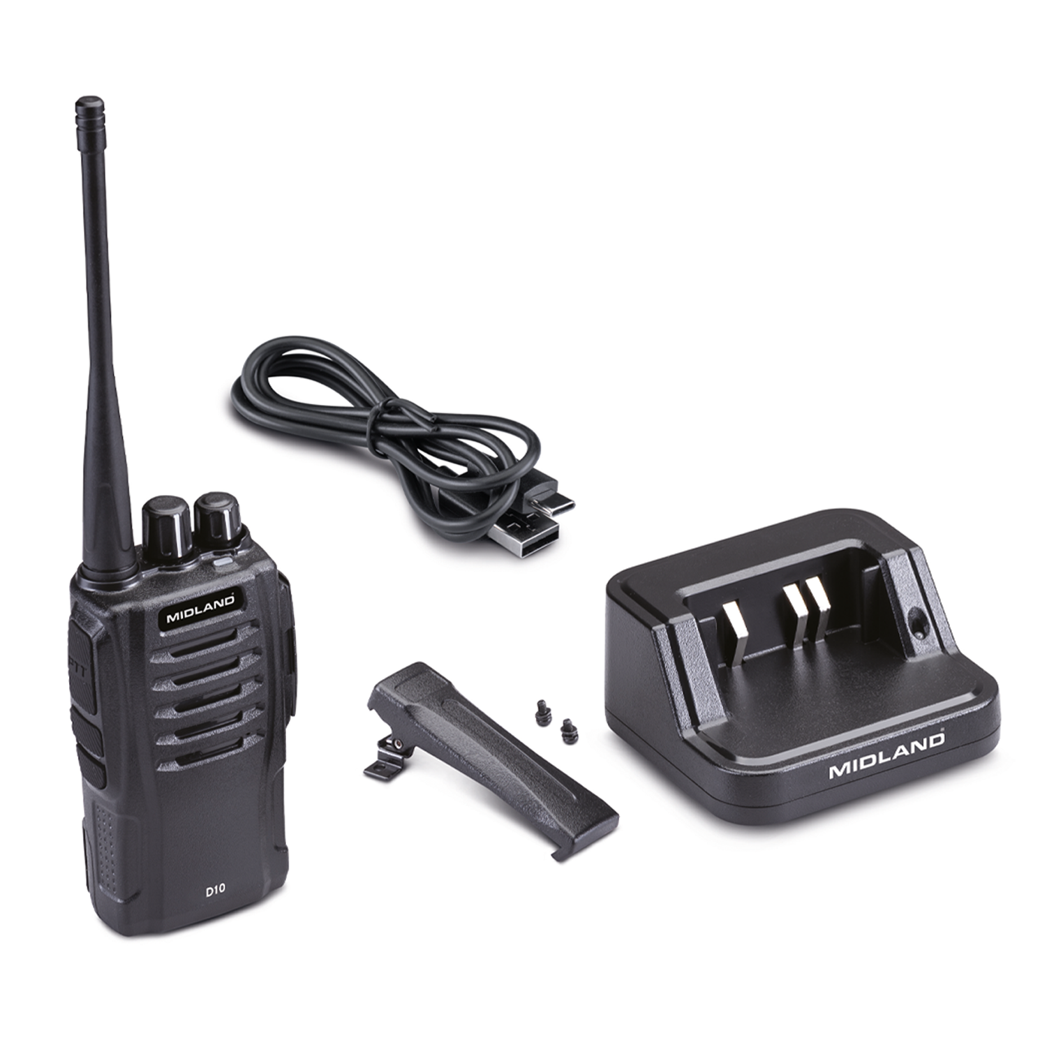 D10 la première radio numérique/analogique PMR446-DMR446