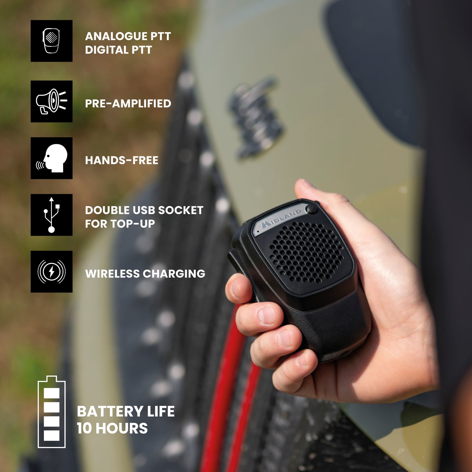 Midland Dual Mike Wireless