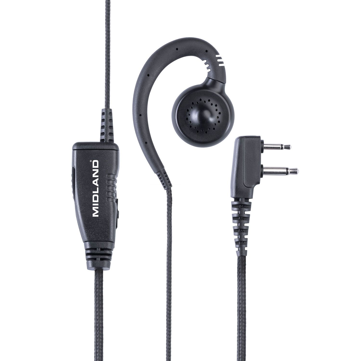 MA29 Secure TX Microphone avec PTT 2 PIN MIDLAND