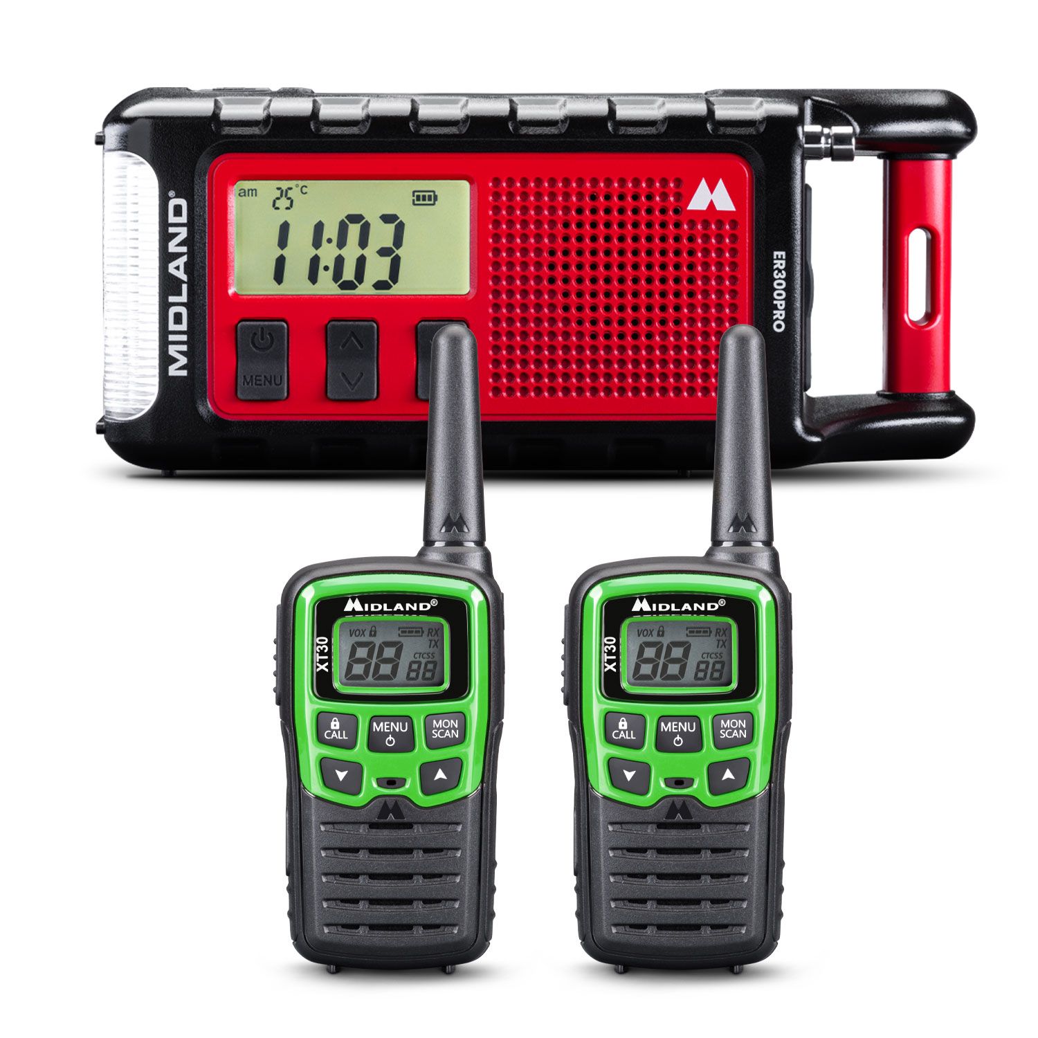 Kit d’urgence : ER300 Pro et XT30