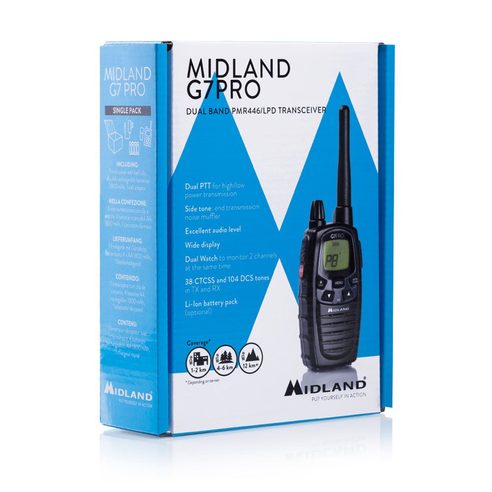 Talkie-walkie Midland G7 Pro