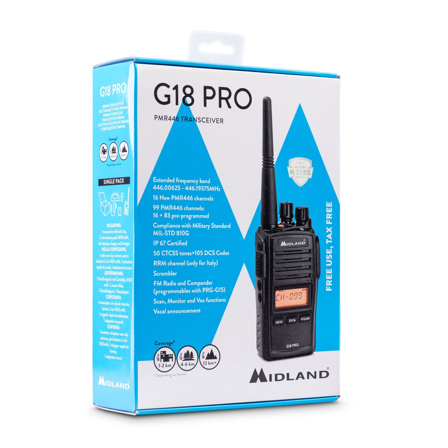 Midland G18 Pro Walkie Talkie