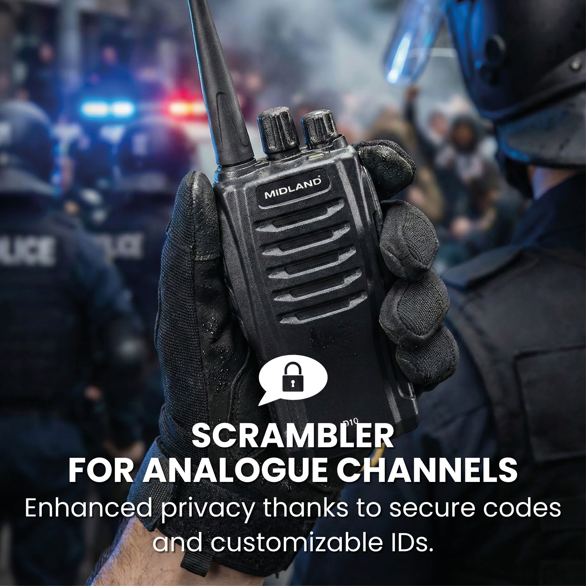 D10 la première radio numérique/analogique PMR446-DMR446