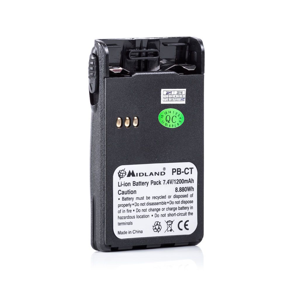 PB200/400 Pack Batterie pour Radio Midland
