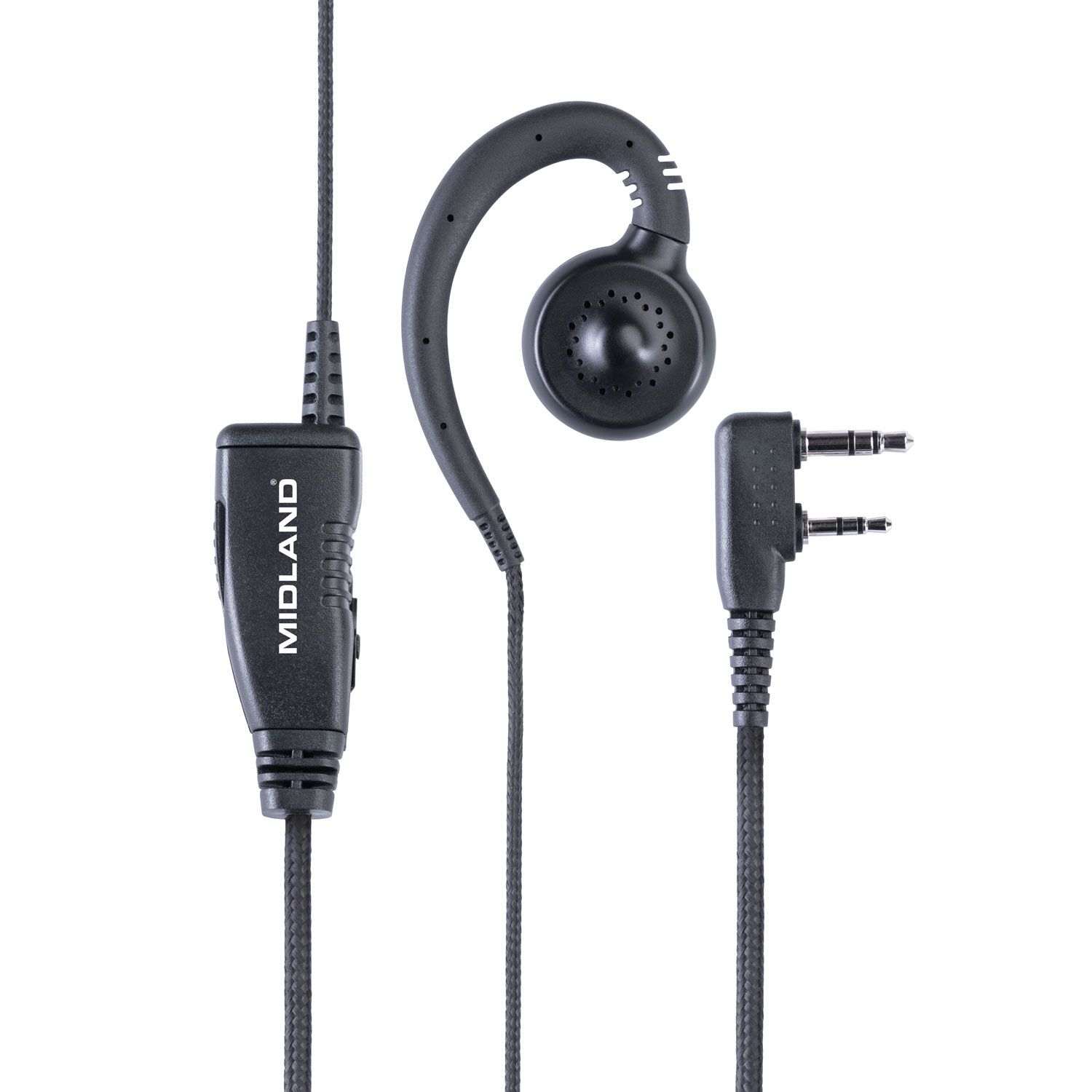 MA29-LK Microphone Casque avec PTT 2 PIN KENWOOD
