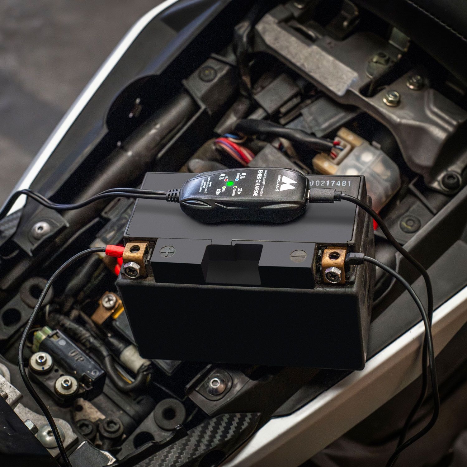 Enercharge – Chargeur de batterie pour moto