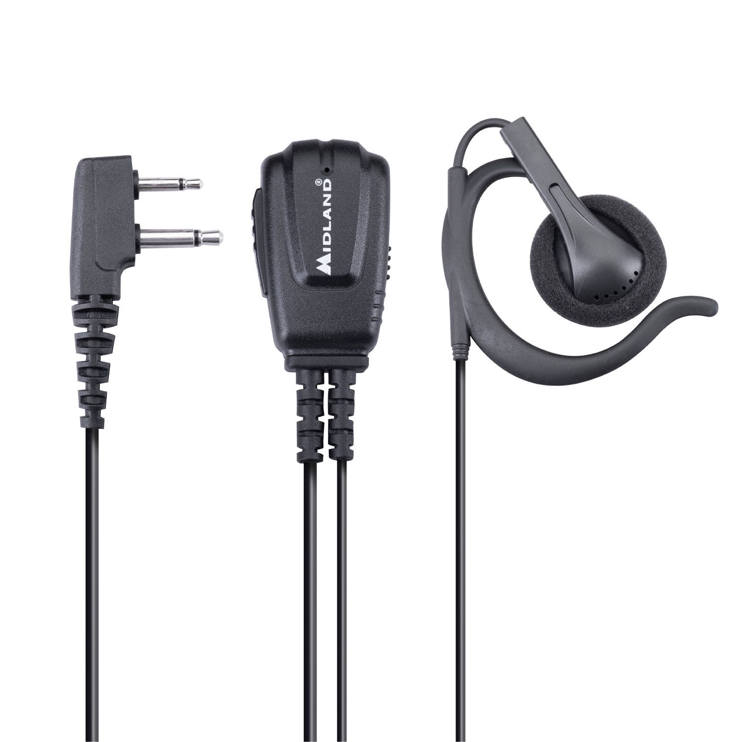 MA24 L Pro Microphone 2 Pin Midland
