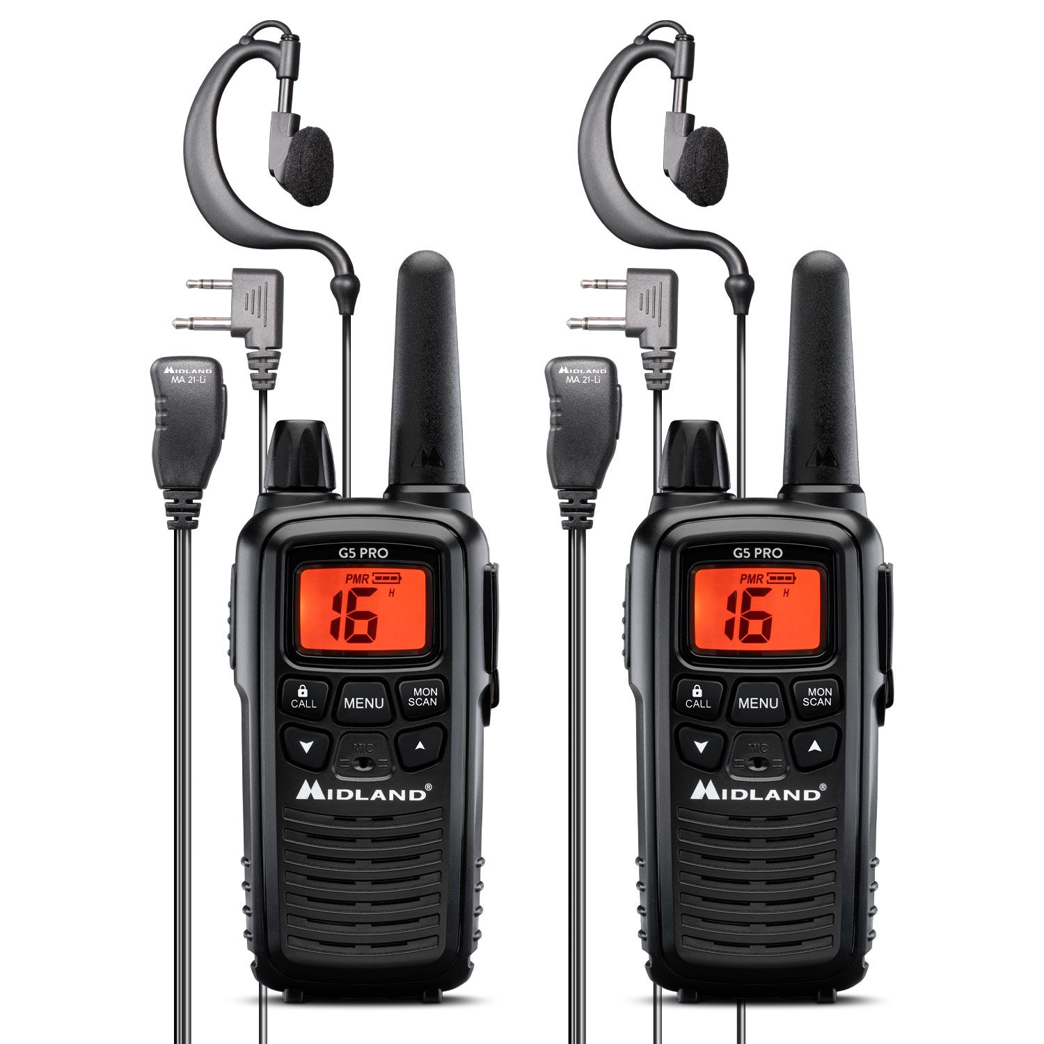 G5 PRO - ÉMETTEUR-RÉCEPTEUR PMR446/LPD
