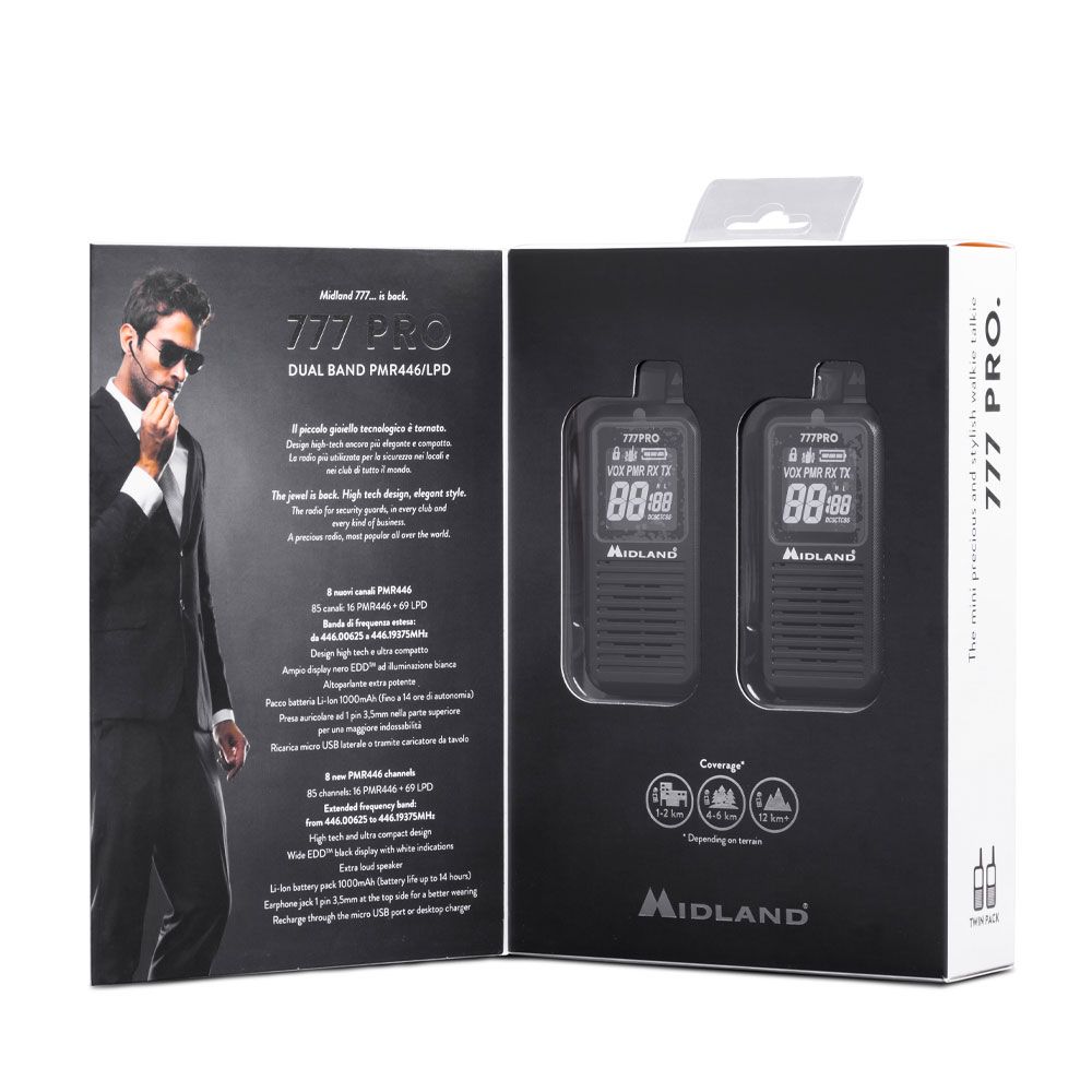 Midland 777 Pro Walkie Talkie 