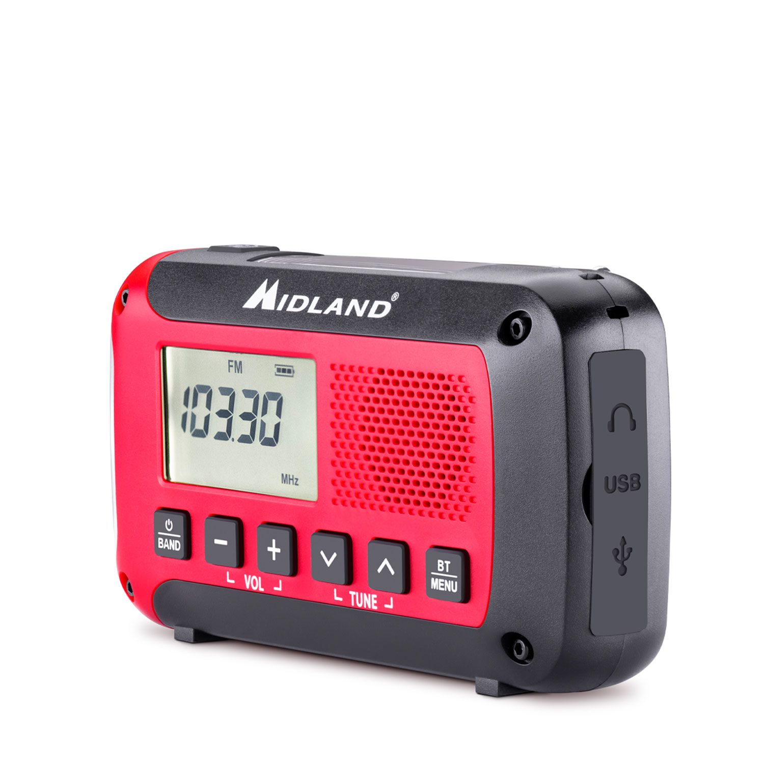 ER250 BT radio d'urgence avec Bluetooth